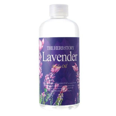 더허브스토리 아로마바디오일 라벤더, 300ml, 1개