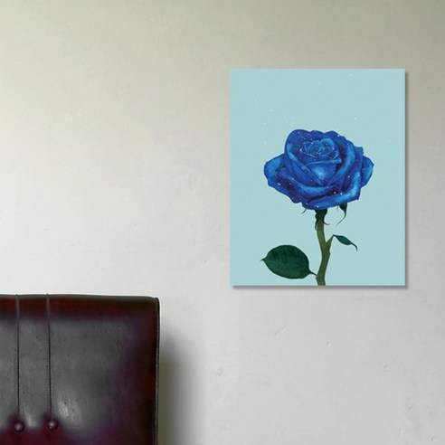 잇스틱스 J Blue rose, 캔버스