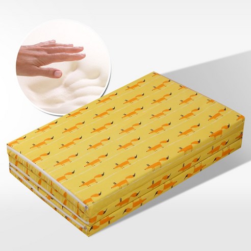 팜파스 3단 메모리폼 7cm, 솔로여우