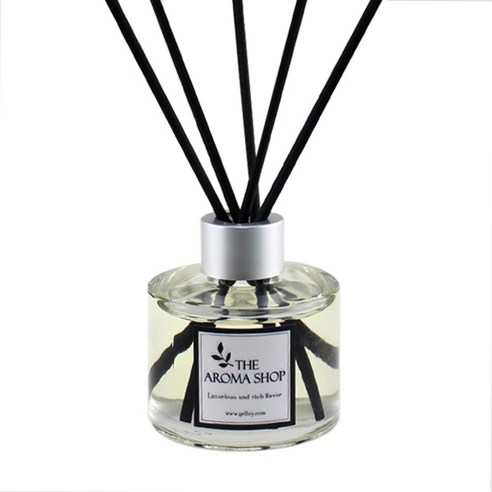 The Aroma Shop 투명유리병 100ml 디퓨저, 블랙체리