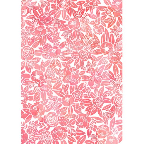 아트조이 스크래치 나이트뷰 텍스타일 화이트 285 x 405 mm, 벚꽃 엔딩, 1개