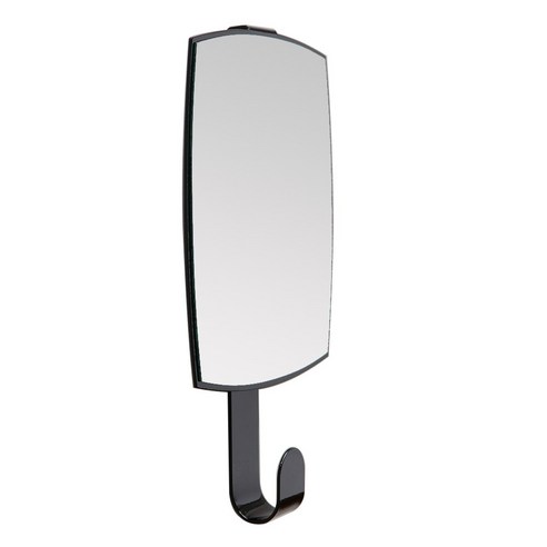 mirror N hook square, Black
