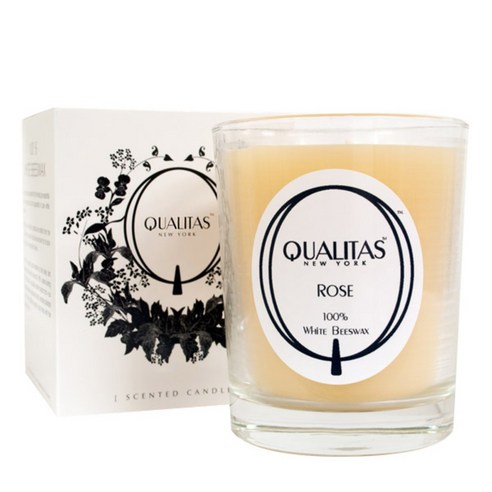 QualitasCandle 캔들, 로즈, 1개