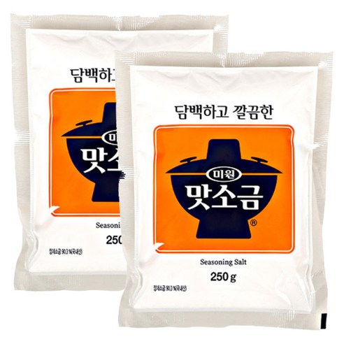 청정원 미원 맛소금, 250g, 2개