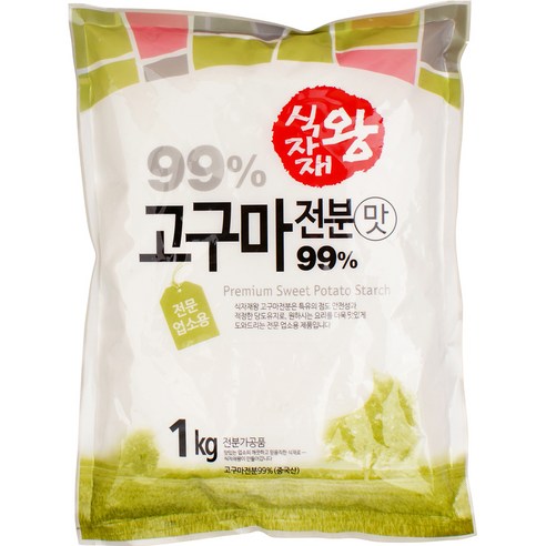 식자재왕 고구마전분 99%, 1kg, 1개