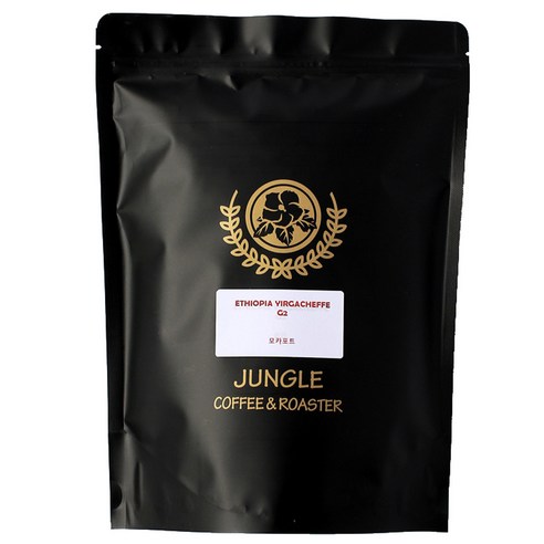 정글커피 앤 로스터스 에티오피아 예가체프 G2 원두커피, 모카포트, 500g