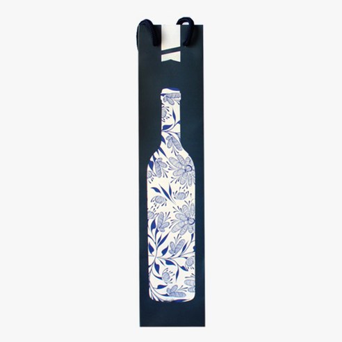 홈앤라이프 500ml 유리병 포장 디자인 종이가방, DB5001N