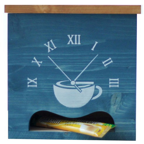 스코홈 핸드메이드 커피 보관함 Coffee Time 3, 오크, 1개, 1개