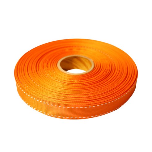 금비코리아 골직스티치 리본 10mm x 45m, 1개, 31 주황
