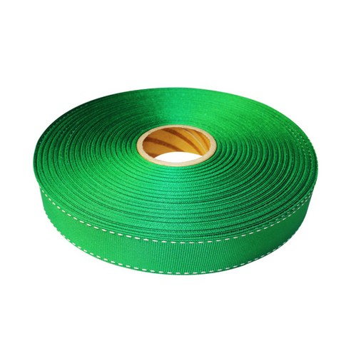 금비코리아 골직스티치 리본 10mm x 45m, 1개, 10 초록