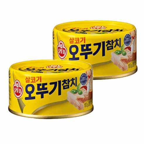 오뚜기 참치, 100g, 2개