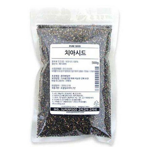 고미네 치아시드, 500g, 1개