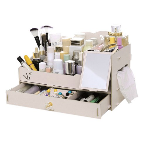 라이프포인트 DIY 화장품 정리함 50, 화이트, 1개