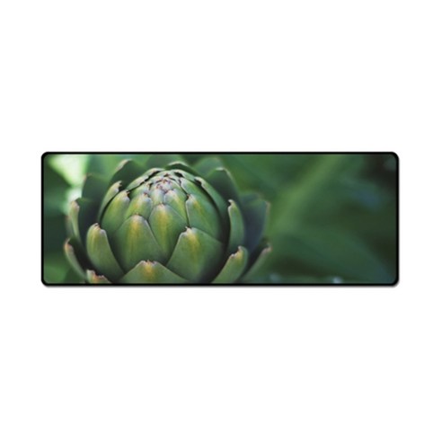 더파슬리 보테니컬 스퀘어 데스크매트 와이드사이즈 80 x 30 cm, GM77548, 1개