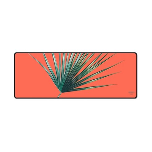 더파슬리 보테니컬 스퀘어 데스크매트 와이드사이즈 80 x 30 cm, GM77021, 1개