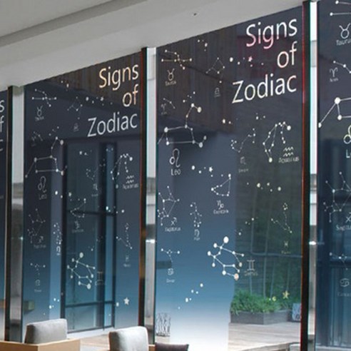 뭉키데코 고급투명시트지, Signs of Zodiac
