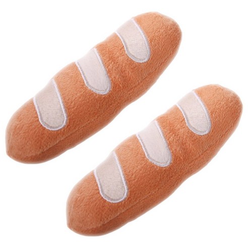 pettoy 봉시리즈 봉제 삑삑이 애견 장난감, 햄, 4개