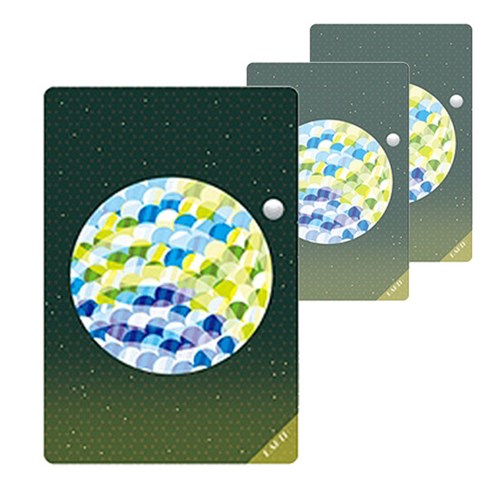 다감 팝아트 태양계 행성 엽서, EARTH, 3개