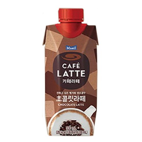 매일카페라떼 초콜릿라떼 330ml, 12개입