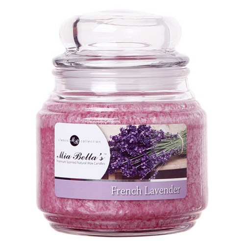 미아벨라 클래식 컬렉션 팜왁스 자캔들 미디엄 454g, Franch Lavender, 1개