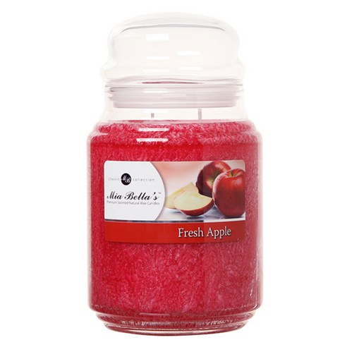 미아벨라 클래식 컬렉션 팜왁스 자캔들 라지 737g, Fresh Apple, 1개