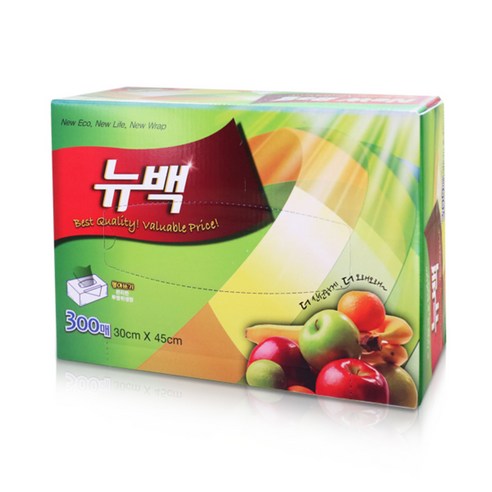 뉴랩 위생백 30cm x 45cm, 대(L), 300개입, 1개