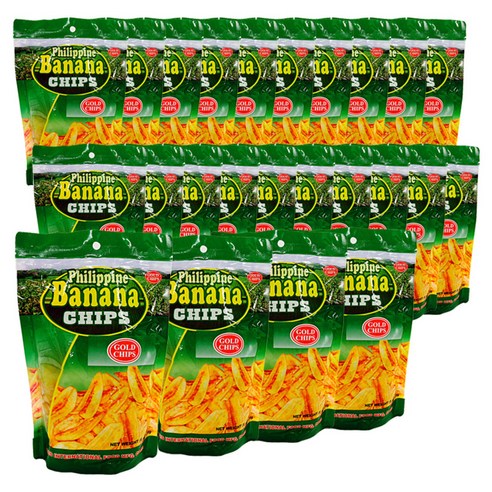 골드칩스 필리핀 바나나칩, 170g, 24개