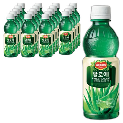 델몬트 알로에주스, 400ml, 20개
