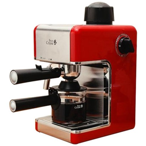 빈크루즈 에스프레소 커피머신, BCC-480ES(레드)