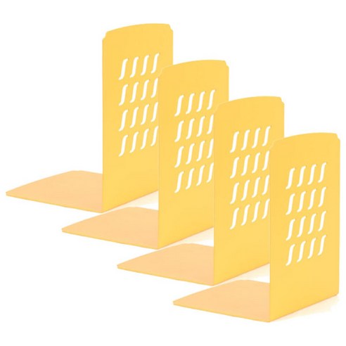 아카데미 북앤드 L형 4p, 옐로우