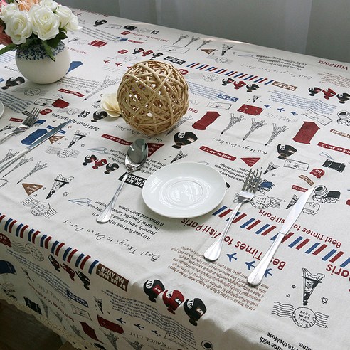 인터팝 테이블보, L121, 90 x 90 cm