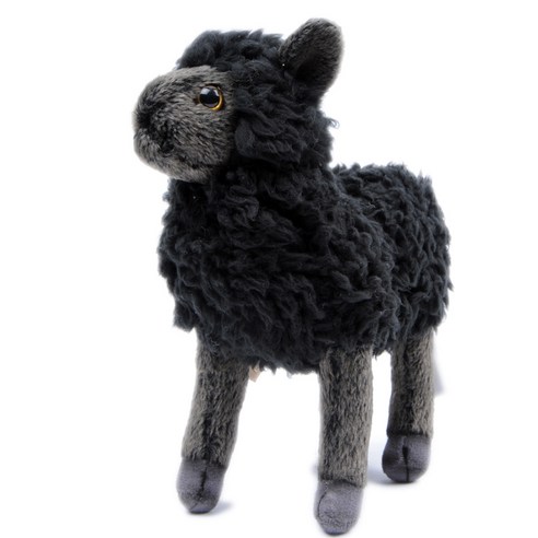 한사토이 동물인형 5975 아기양 Little Lamb, 17cm, 블랙