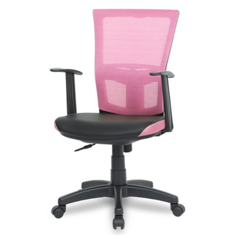 체어포커스 씽크스퀘어 TQ1 기본형 의자 메쉬, 핑크
