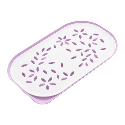 인터팝 플라워 배수쟁반, 퍼플