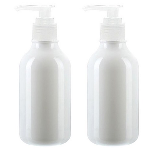 병도매닷컴 ARB 520 백색 용기 디스펜서, 투명, 2개입