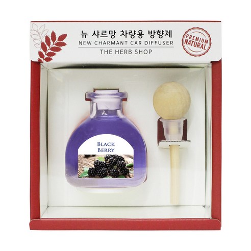 더허브샵 샤르망 카 디퓨저, 블랙베리, 50ml