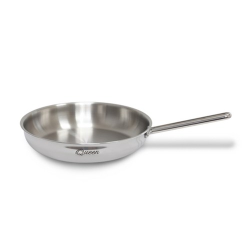 키친아트 퀸 통오중 스텐레스 후라이팬, 28cm, 1개