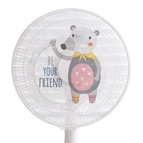 더자리 프리미엄 선풍기 안전망, 망고, 1개