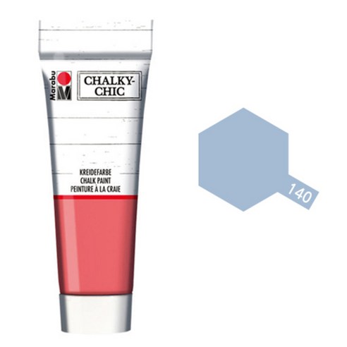 마라부 처키칙 빈티지 페인트 TUBE, 140greyblue, 100ml, 1개