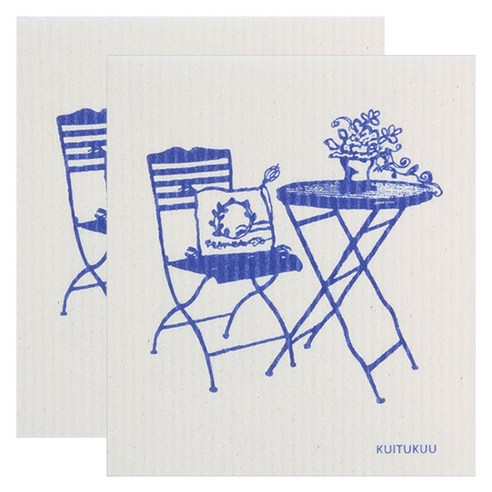 쿠 핀란드 행주 2p Coffee break & Joyful, 가든