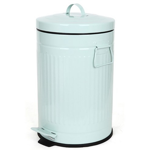 기프트캔 칼라 댐퍼 휴지통 20L 무소음, 민트, 1개