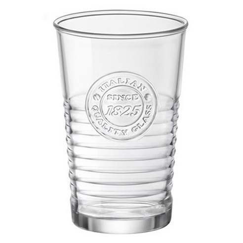 보르미올리 오피시나 1825 워터 컵 325ml, 투명, 1개