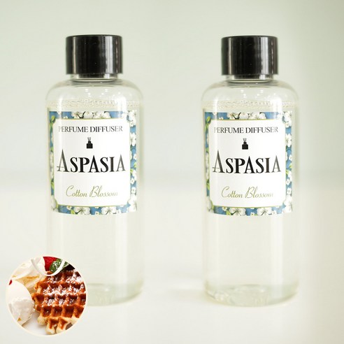 아스파시아 디퓨저 리필 오일 2p, 프렌치 바닐라, 100ml