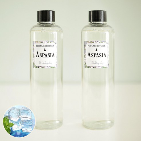 아스파시아 디퓨저 리필 오일 2p, 멘톨 유칼립투스, 300ml