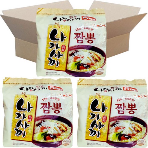 삼양 나가사끼 짬뽕 115g, 15개