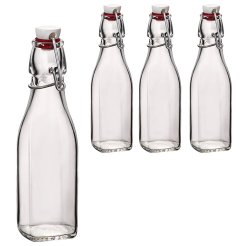 보르미올리 스윙 보틀, 250ml, 4개