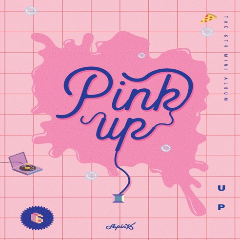 에이핑크(Apink) PINK UP A버전 미니 6집, 1CD