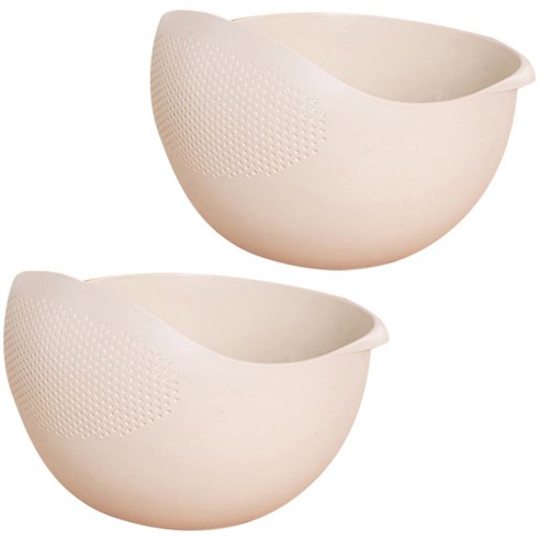 블럭마트 주방 다용도 세척볼 2p, 화이트
