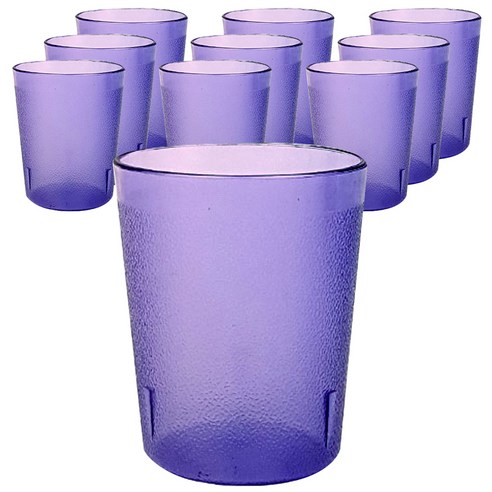 미르 PC물컵 115ml 40DC, 블루, 10개입