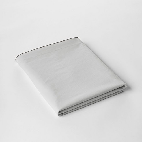 라흐두뜨 순면 심플 컬러 홑이불, nuage grey